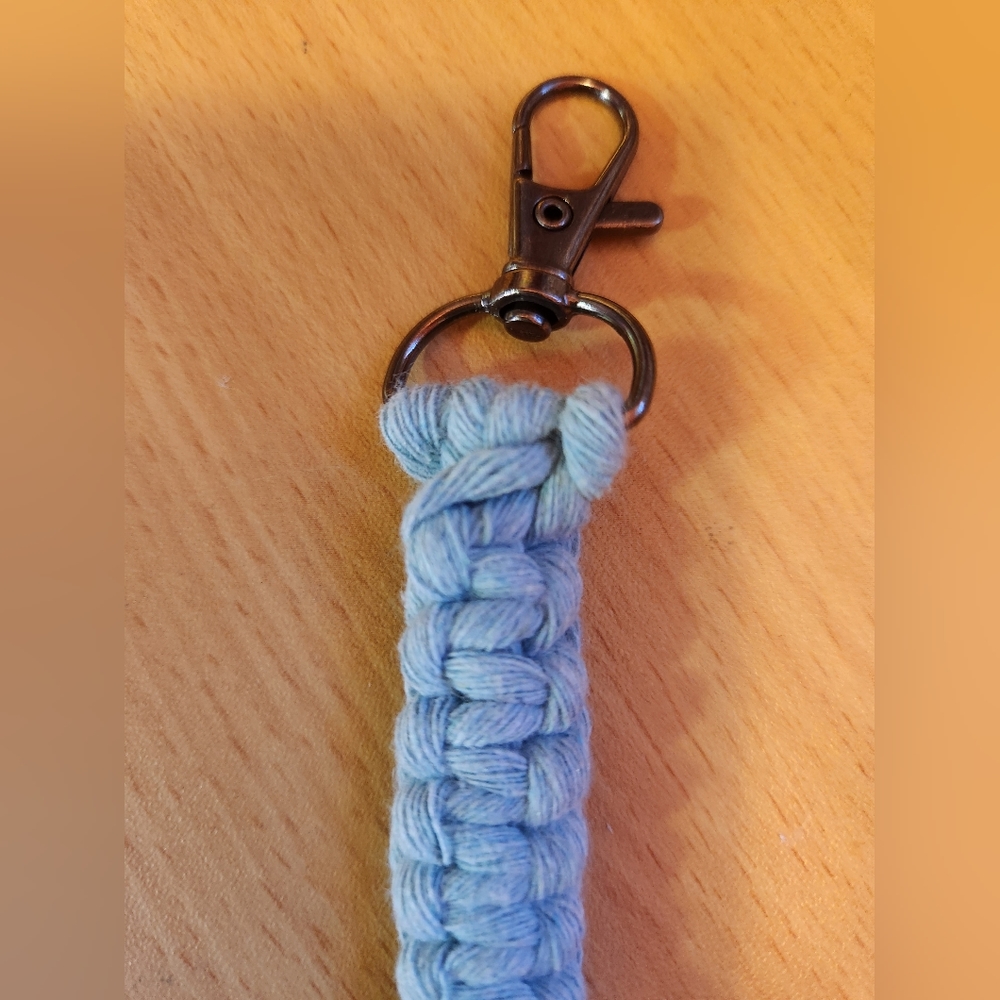 Handmade Macrame Keychain - Picture 2 of 2